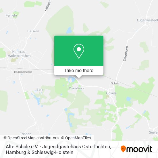 Alte Schule e.V. - Jugendgästehaus Osterlüchten map
