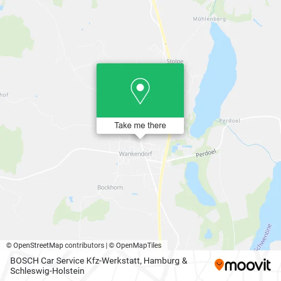 Карта BOSCH Car Service Kfz-Werkstatt