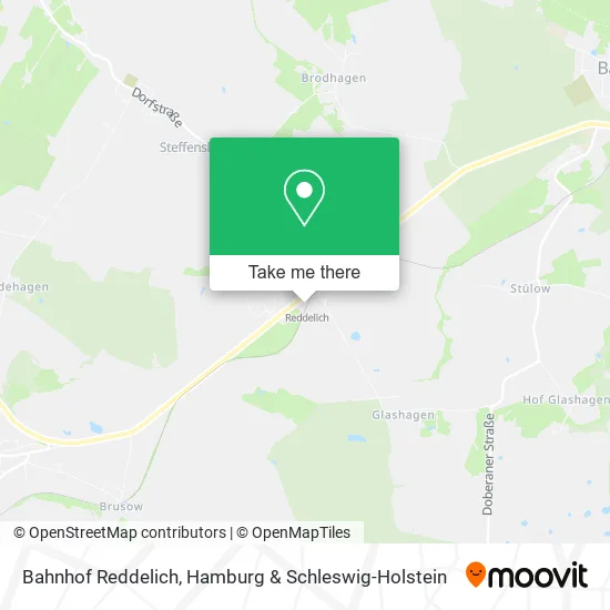 Карта Bahnhof Reddelich