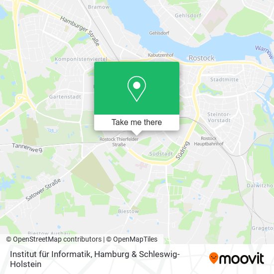 Institut für Informatik map