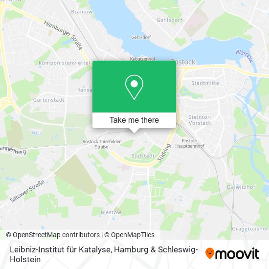 Leibniz-Institut für Katalyse map