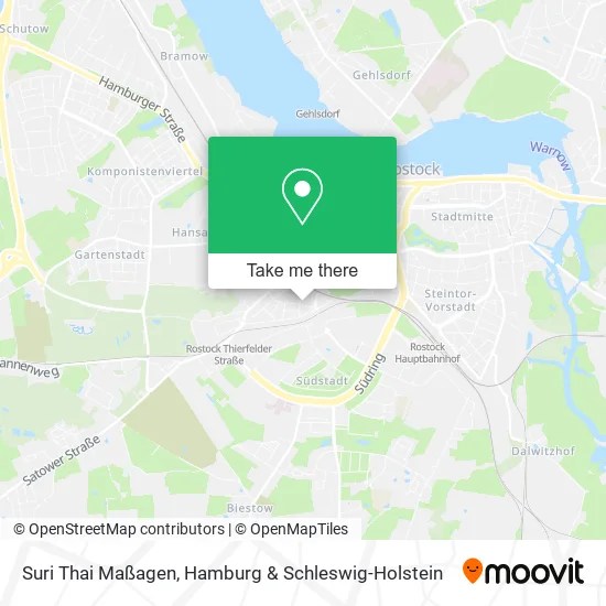 Карта Suri Thai Maßagen