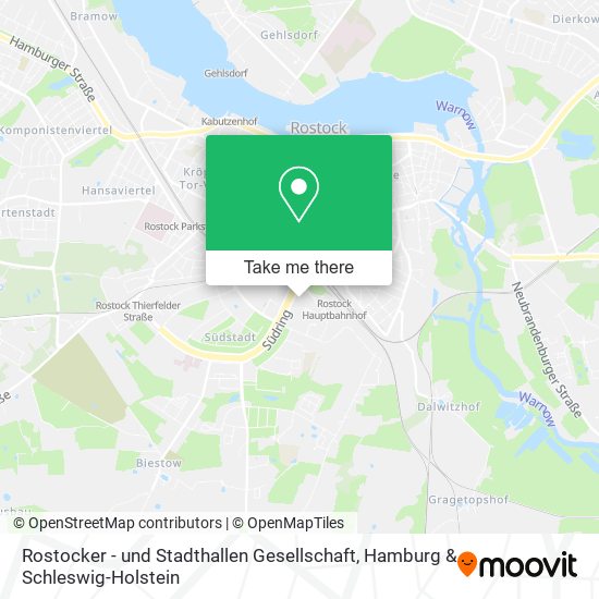 Rostocker - und Stadthallen Gesellschaft map