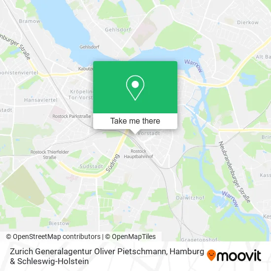Карта Zurich Generalagentur Oliver Pietschmann