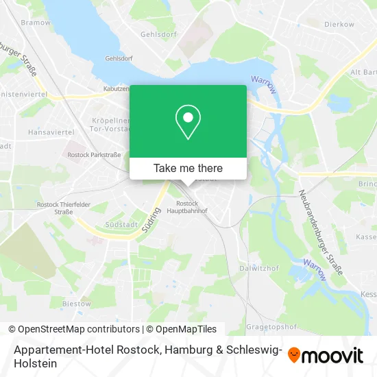 Карта Appartement-Hotel Rostock