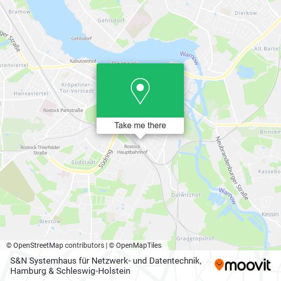 S&N Systemhaus für Netzwerk- und Datentechnik map