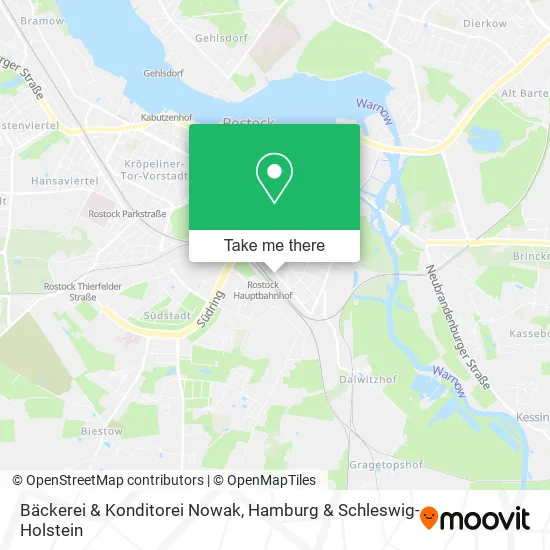 Карта Bäckerei & Konditorei Nowak