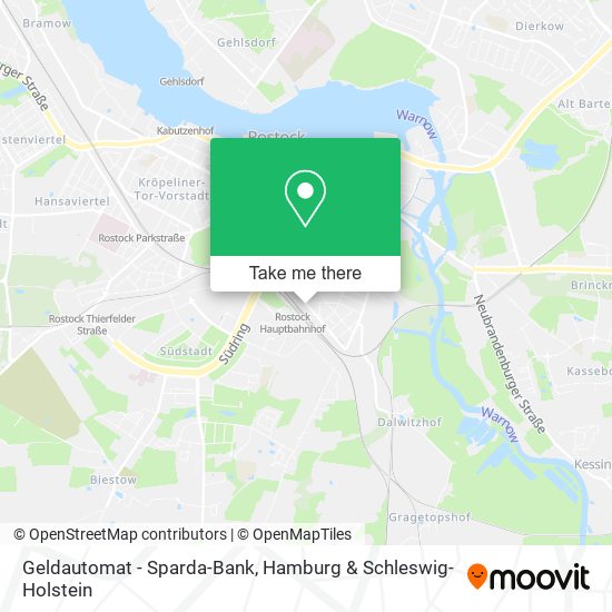 Карта Geldautomat - Sparda-Bank