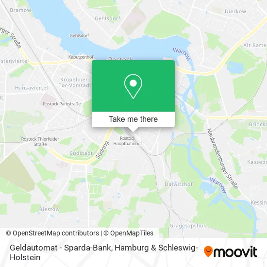 Карта Geldautomat - Sparda-Bank