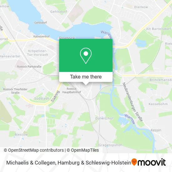 Карта Michaelis & Collegen