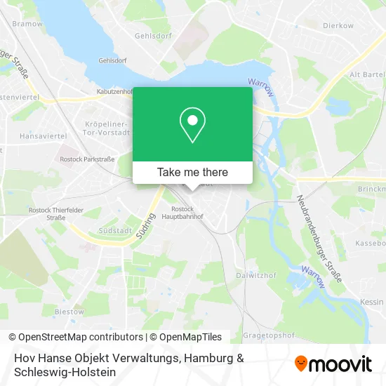 Карта Hov Hanse Objekt Verwaltungs