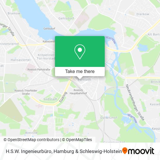 H.S.W. Ingenieurbüro map