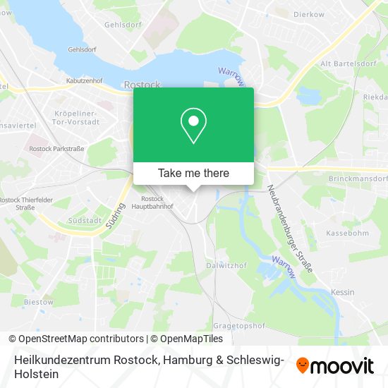 Heilkundezentrum Rostock map