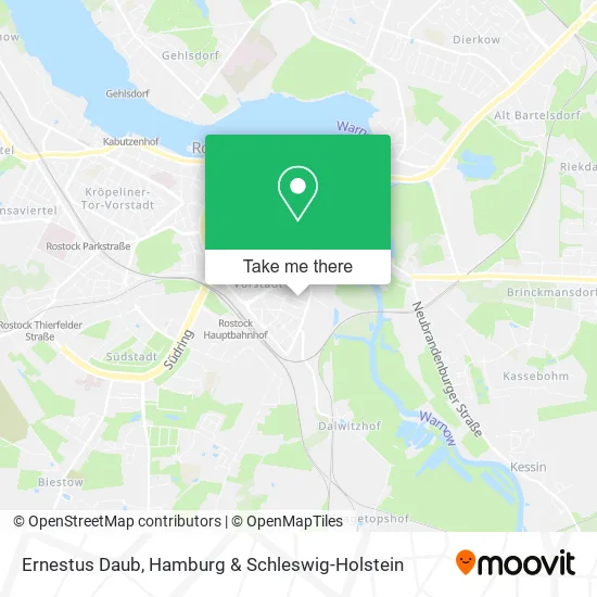 Карта Ernestus Daub