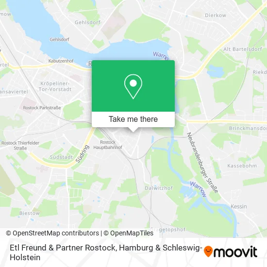 Карта Etl Freund & Partner Rostock