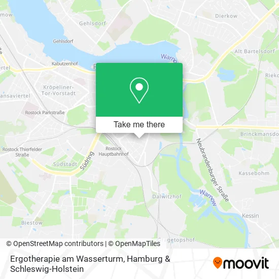 Карта Ergotherapie am Wasserturm