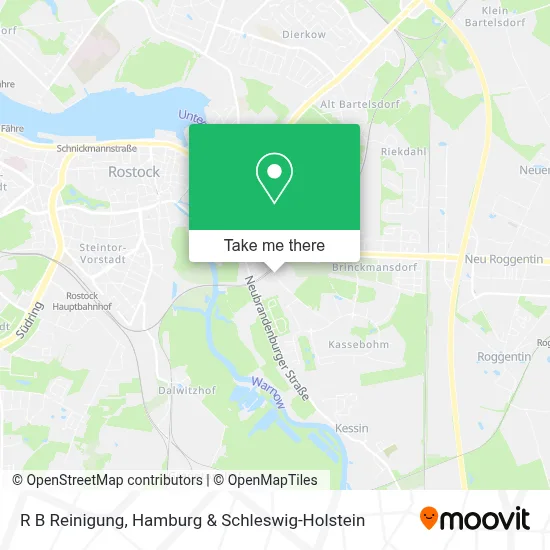 R B Reinigung map