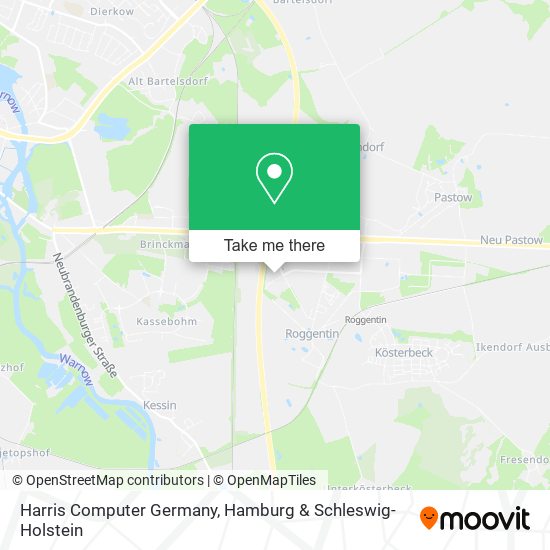 Harris Computer Germany map
