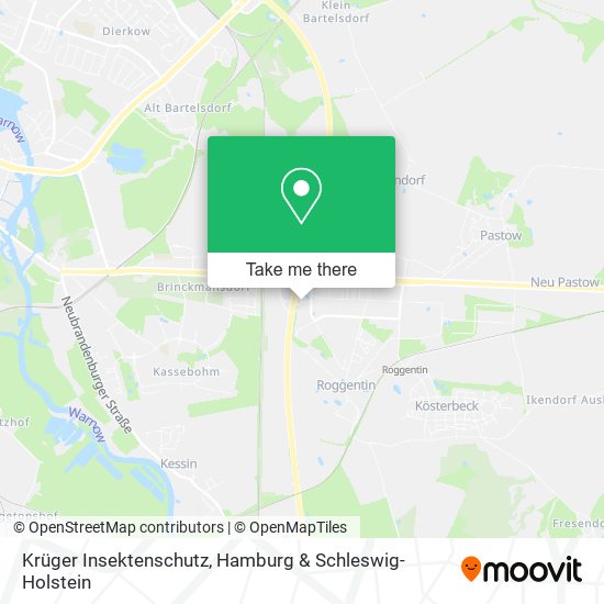 Krüger Insektenschutz map