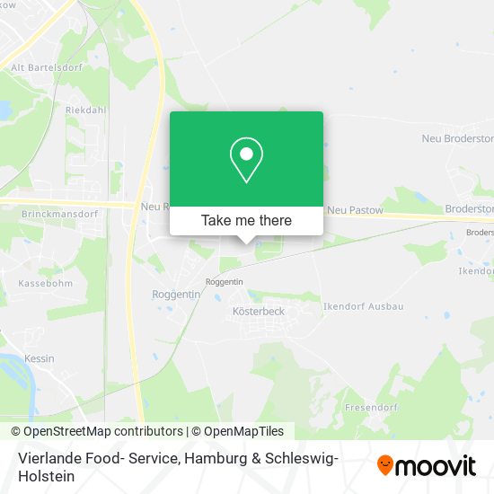 Vierlande Food- Service map