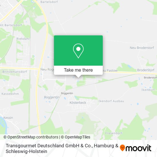 Transgourmet Deutschland GmbH & Co. map