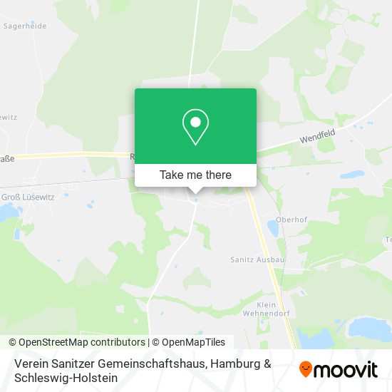 Verein Sanitzer Gemeinschaftshaus map