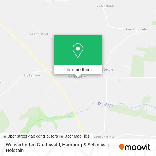 Wasserbetten Greifswald map
