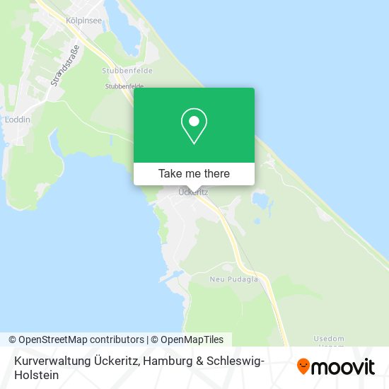 Kurverwaltung Ückeritz map