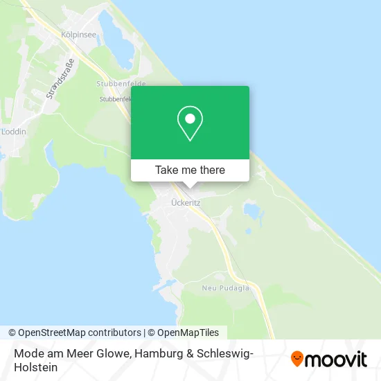 Карта Mode am Meer Glowe