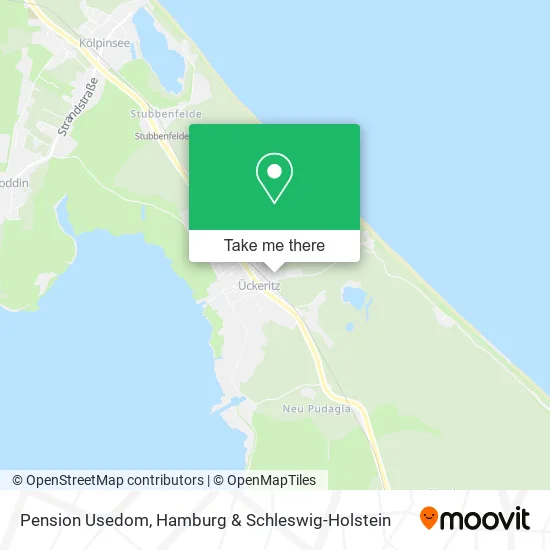 Карта Pension Usedom