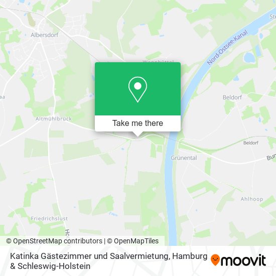 Katinka Gästezimmer und Saalvermietung map