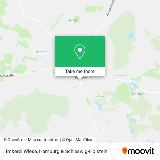 Карта Imkerei Wiese