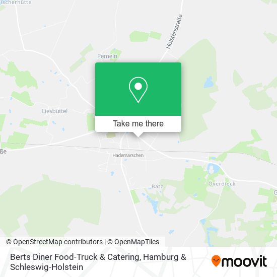 Berts Diner Food-Truck & Catering map