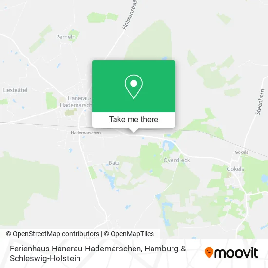 Карта Ferienhaus Hanerau-Hademarschen