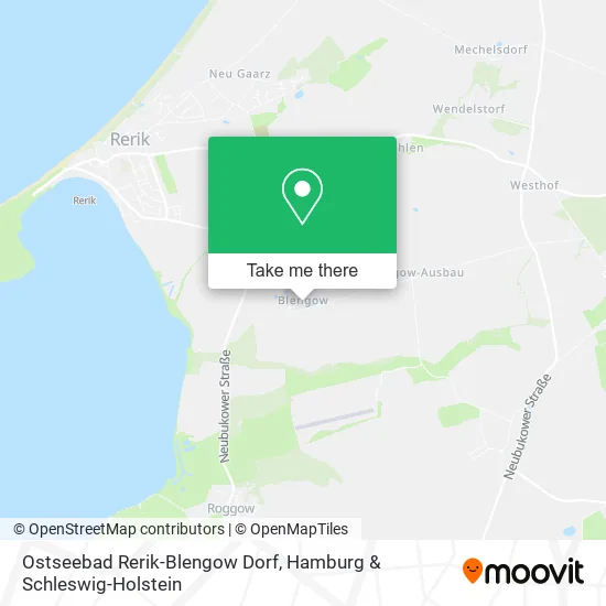 Карта Ostseebad Rerik-Blengow Dorf