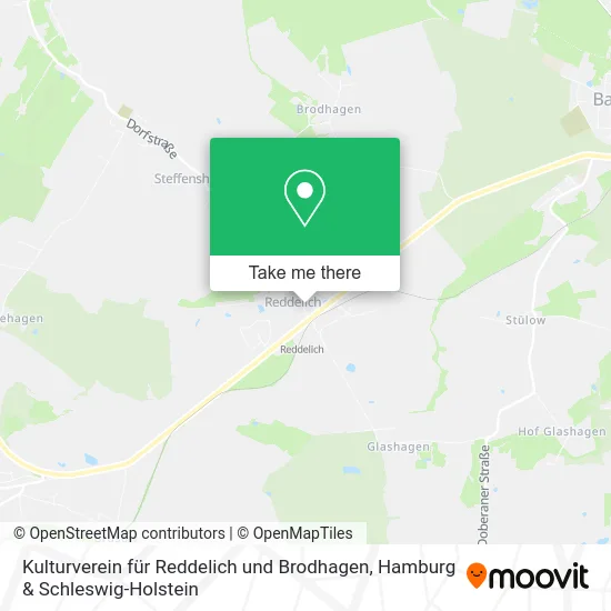 Карта Kulturverein für Reddelich und Brodhagen