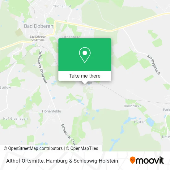 Карта Althof Ortsmitte