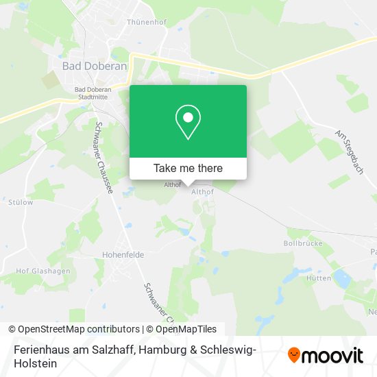 Ferienhaus am Salzhaff map