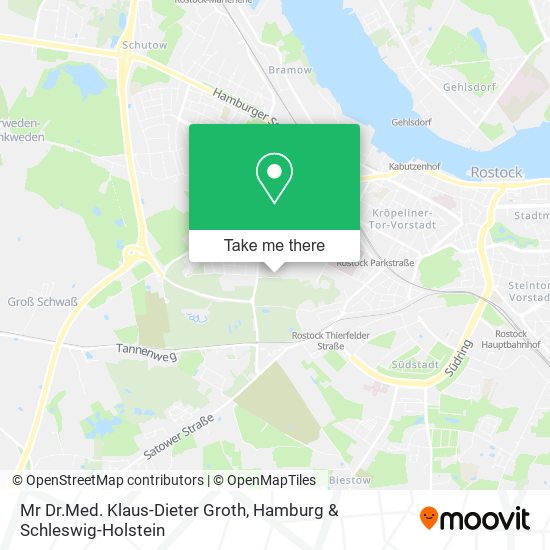 Mr Dr.Med. Klaus-Dieter Groth map