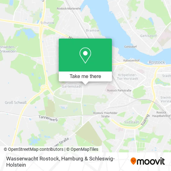 Карта Wasserwacht Rostock