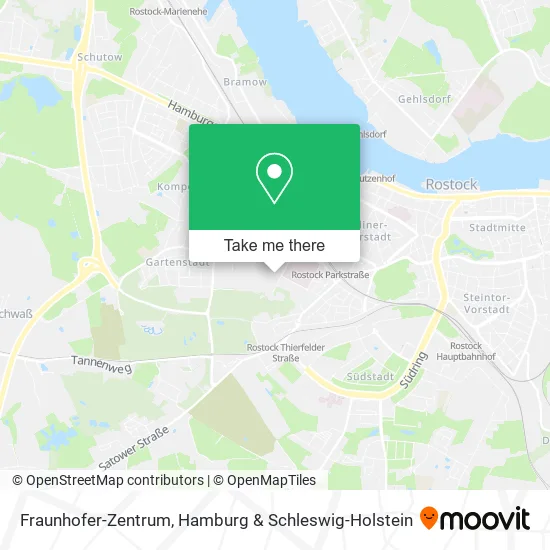 Карта Fraunhofer-Zentrum