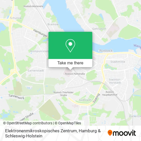 Карта Elektronenmikroskopisches Zentrum