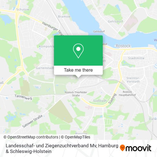 Landesschaf- und Ziegenzuchtverband Mv map