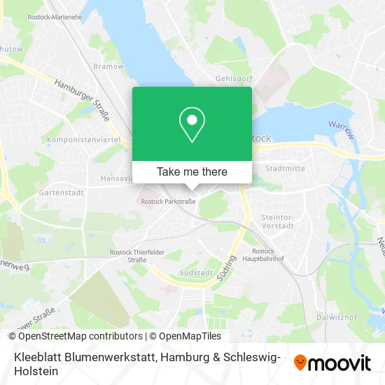 Карта Kleeblatt Blumenwerkstatt