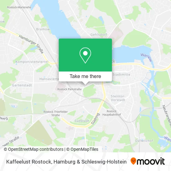 Карта Kaffeelust Rostock