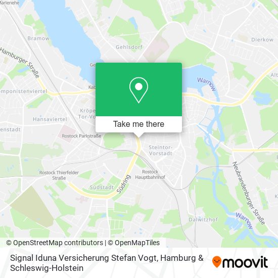 Signal Iduna Versicherung Stefan Vogt map