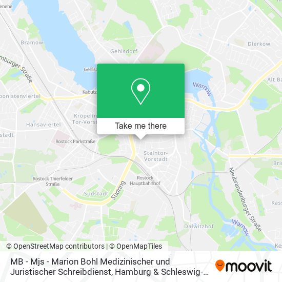 MB - Mjs - Marion Bohl Medizinischer und Juristischer Schreibdienst map