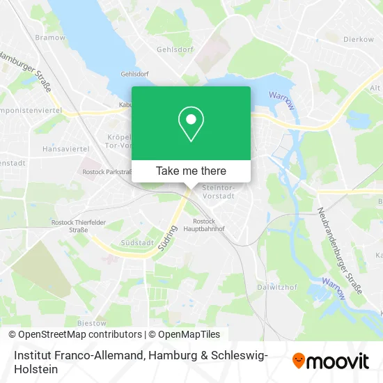 Карта Institut Franco-Allemand