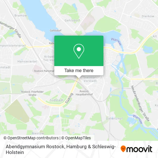 Карта Abendgymnasium Rostock