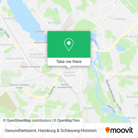 Карта Gesundheitsamt